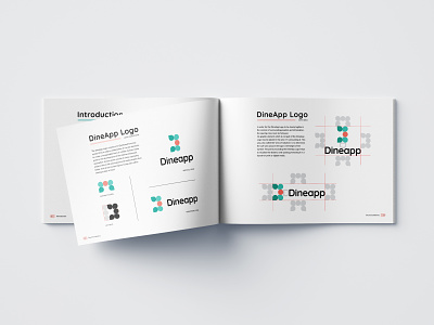 DineApp Logo Design 2020 app app design brand book branding design layout logo logo design mobile app logo