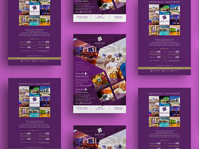 Poster design 2017 branding design hotel design layout poster poster design purple special offer vector