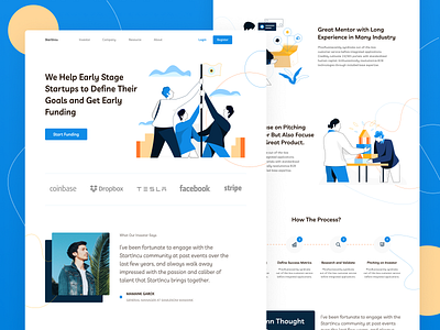 Startup Incubator Landing Page Exploration