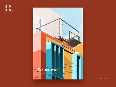 Structural beauty illustration ui