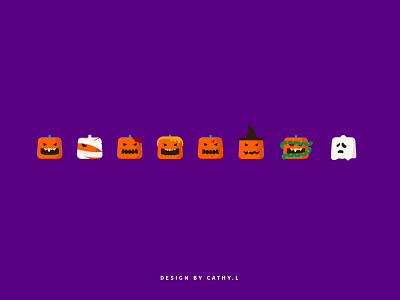 Happy Halloween design icon illustration