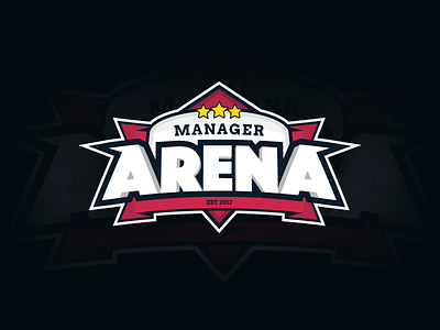 Arena Manager Logo arena brand design football illustration illustrator logo soccer stadium