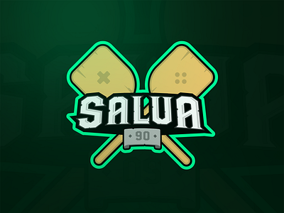 Salva90 – Streamer Logo