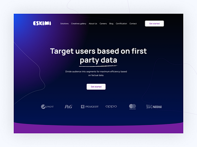 Eskimi - Landing Page Redesign