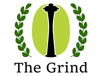 Thirty Logos Design Challenge - Day 2 - The Grind affinity designer coffee coffee bean logo logodesign seattle thirtylogos