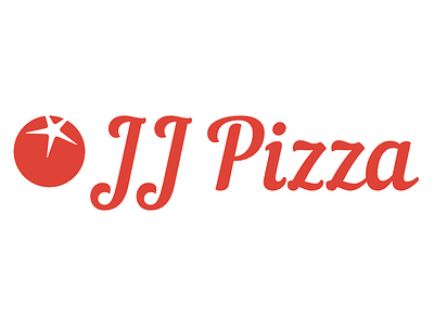 Thirty Logos Design Challenge #13 - JJ Pizza affinity designer graphic design logo logodesign pizza red thirtylogos tomato