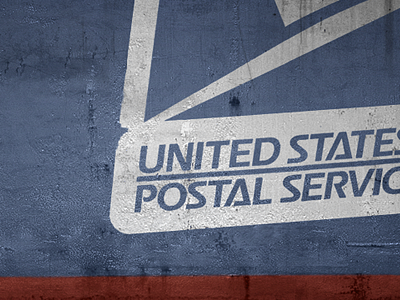 Does the mail service run post-apocalypse? grungy realistic texture