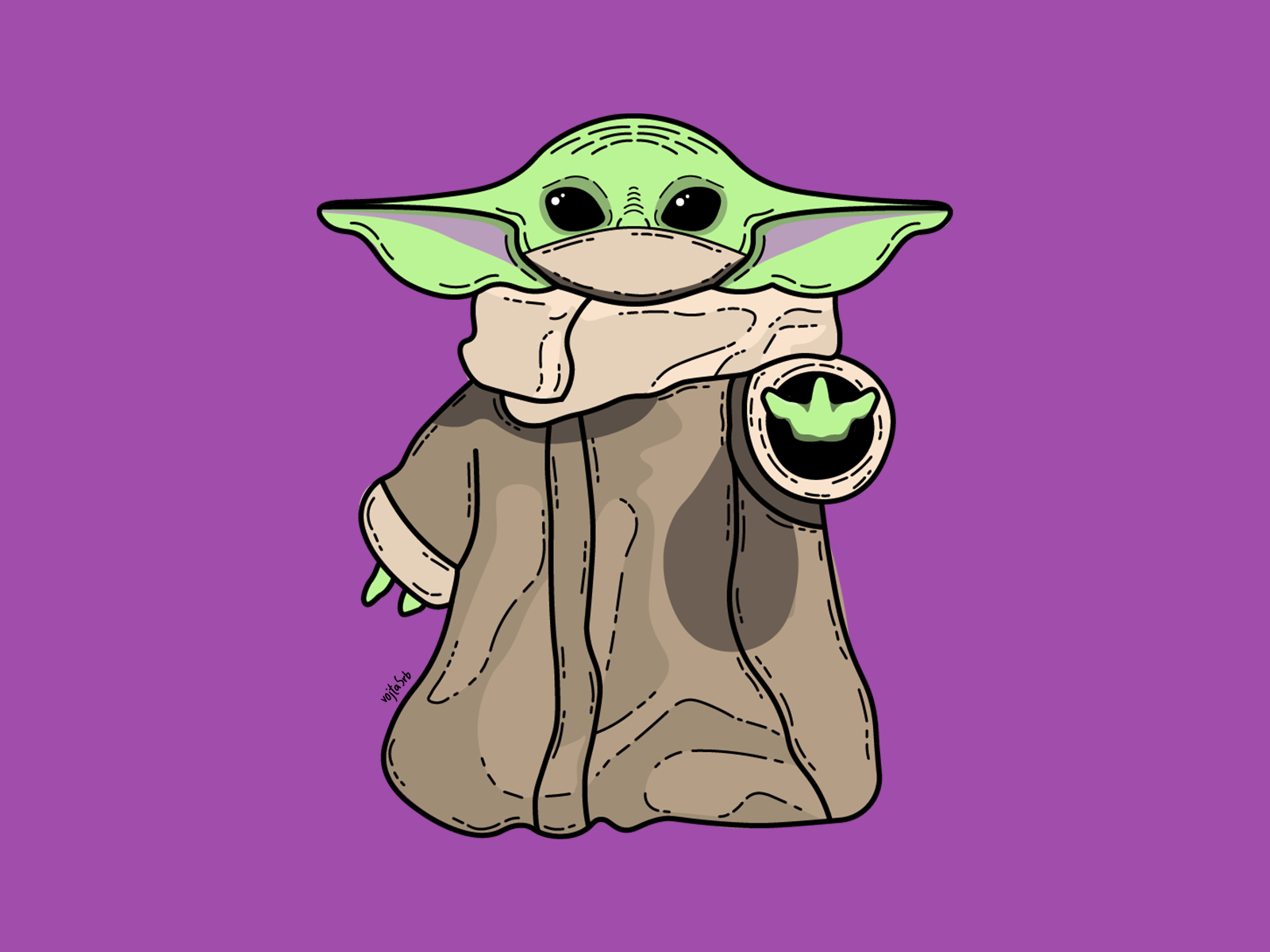 Bobblejot - FANART FRIDAY brings The Child/Baby Yoda (also