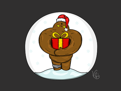 Snow Globe art artwork banner character christmas concept design gift graphics holidays illustration logo vector