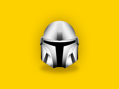 Icon - Mandalorian 3d art character dock icon dock icons graphics icon icon design icons illustration logo starwars vector