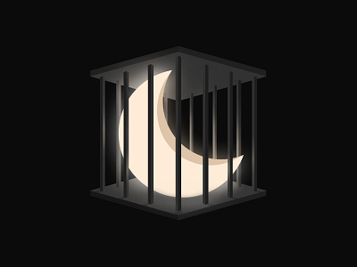 C - 36 days of type 36days 36days adobe 36daysoftype 36daysoftype07 c cage design illustration letter c logo moon type type art