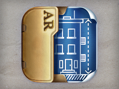 ARhouse app ar augmented building folder icon plan reality scetch