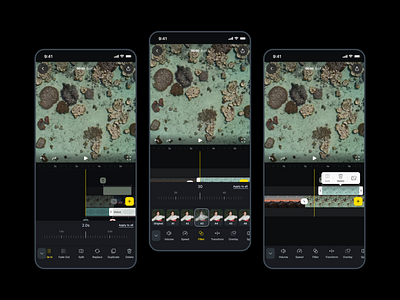 Video Editor App app ios ui uidesign ux uxdesign