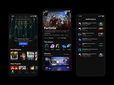 Game Streaming App