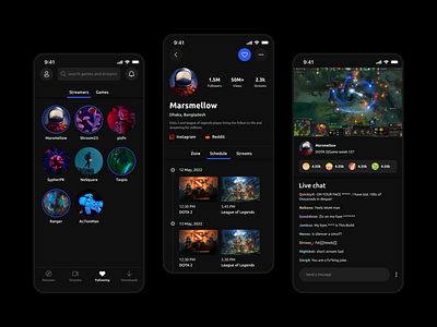 Game Streaming App