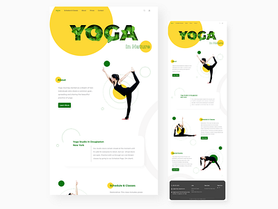 Yoga Web Design