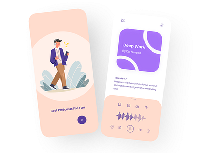 Podcast Application UI