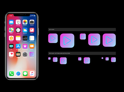 song.me iOS App Icon app design interface design ios mobile app product design ui user experience user inteface
