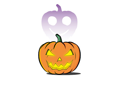 Scary Pumpkin design doodle halloween illustration pumpkin scary sketch soul wacom