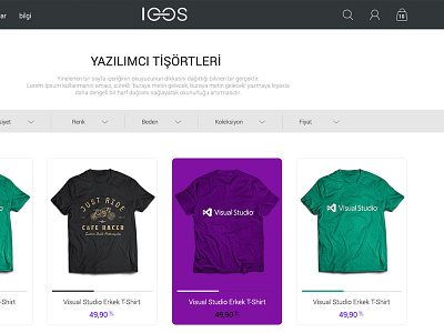 Product List design ecommerce filter list product shop ui ux