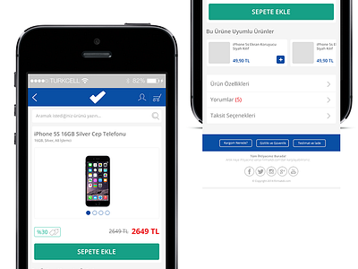 Ecommerce Mobile App android app ecommerce ios mobile mobile app shop ui ux