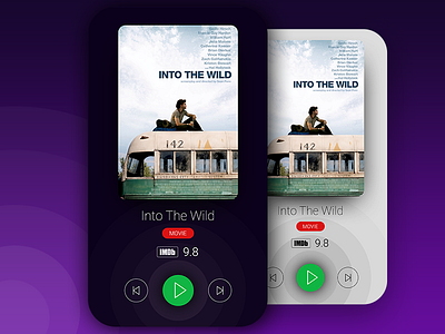 Movie Recomandation design film mobile movie recomandadion series ui ux