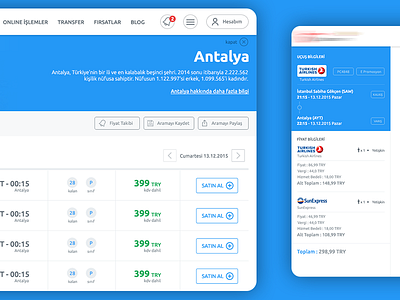 Flight Ticket Sales UI Design air flight info list order payment result sales search ticket ui ux