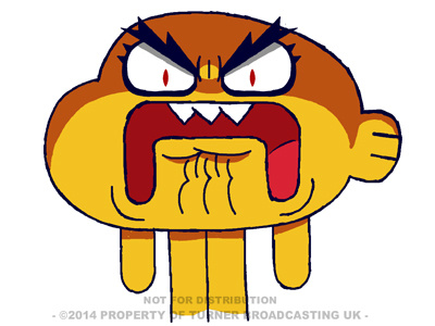 Darwin Badmood1 cartoon network darwin gumball pulcomayo