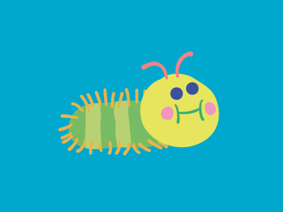 Kids2 character design pulcomayo worm