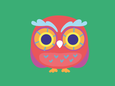 Kids11 character design owl pulcomayo