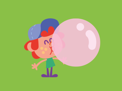 Kids29 bubblegum character design pulcomayo