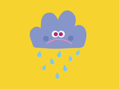 Kids30 character design cloud pulcomayo rain