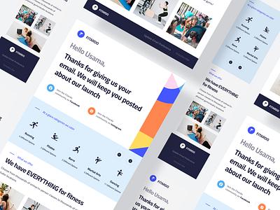 Email Template Design for Fitardo