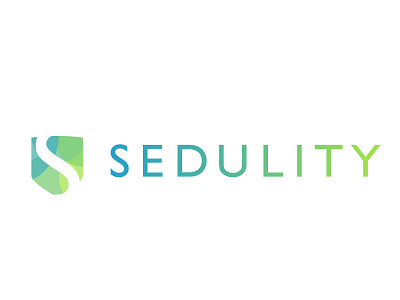 Sedulity blue green logo security sedulity