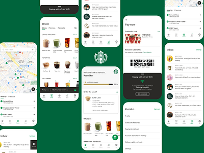 Starbucks app redesign