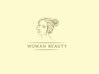 woman beauty logo