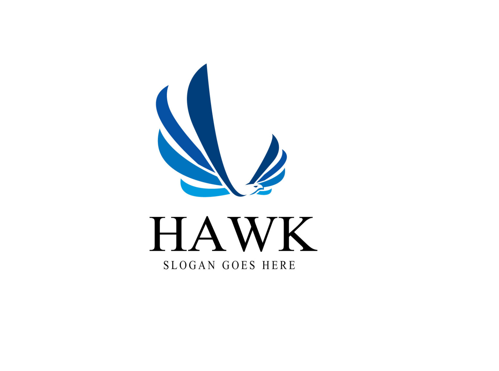 hawk logo by Arnadi on Dribbble
