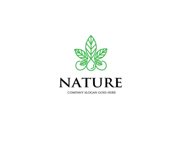 nature logo by Arnadi on Dribbble