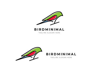 bird minimal logo