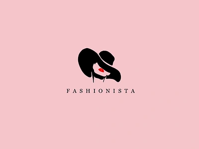 Fashion negativespace logo app branding commerce company design fashion flat girl hotel icon illustration logo logo design logos logotype monoline negative space logo pretty vector woman