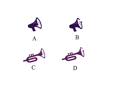 megaphone + trumpet + talk app branding chatting commerce communication company design logo logomark logotype media megaphone melody monoline music negative space logo talk talk logo trumpet vector