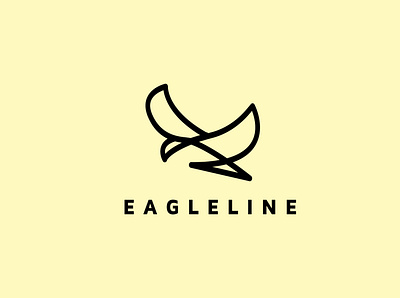 eagle line animal artificialintelligence branding college commerce company design eagle logo ecommerce education falcon film logo icon illustration line logo media monoline techno technology