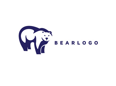 Bear Logo animal app bear branding cartoon company design illustration logo media monoline player sport sports team ursa vector warriors web