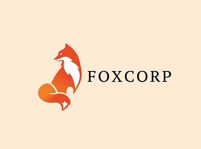 foxcorp.logo animal apex awesome branding commerce company design e sports logo fox fox logo foxes gamers gaming illustration logo monoline vector