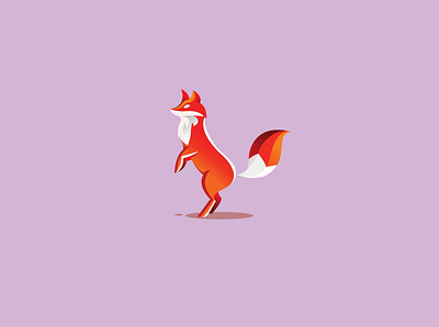 fox gradient logo animallogo app branding business logo company company logo design flat fox fox logo gradient logo icon illustration logo logo maker logomark mascot logo monoline vector wolflogo