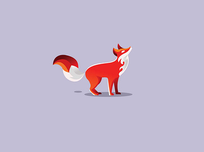 foxy logo animal app branding company design fox fox logo gradient logo illustration logo logo animation logo design logo maker logo mark logo mark symbol logotype monoline vector web wolf