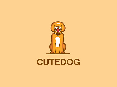 dog animal branding cartoon casual classy commerce company cute design dog fashion icon logo logo maker logo mark logo vector media monoline pet vector