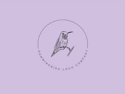 elegant bird logo