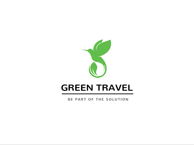 Green travel client logo animal bag logo bird bird logo brand brand identity branding company crocodile design eagle logo fashion logo hummingbird illustration media monoline travel travel logo vector vintage logo