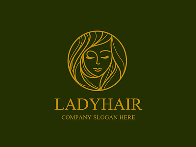 lady hair logo